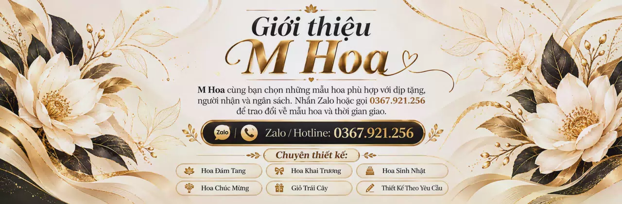 Ảnh bìa Shop hoa tươi Xã Đá Bạc Cà Mau - Gửi hoa đẹp, trao lời thương
